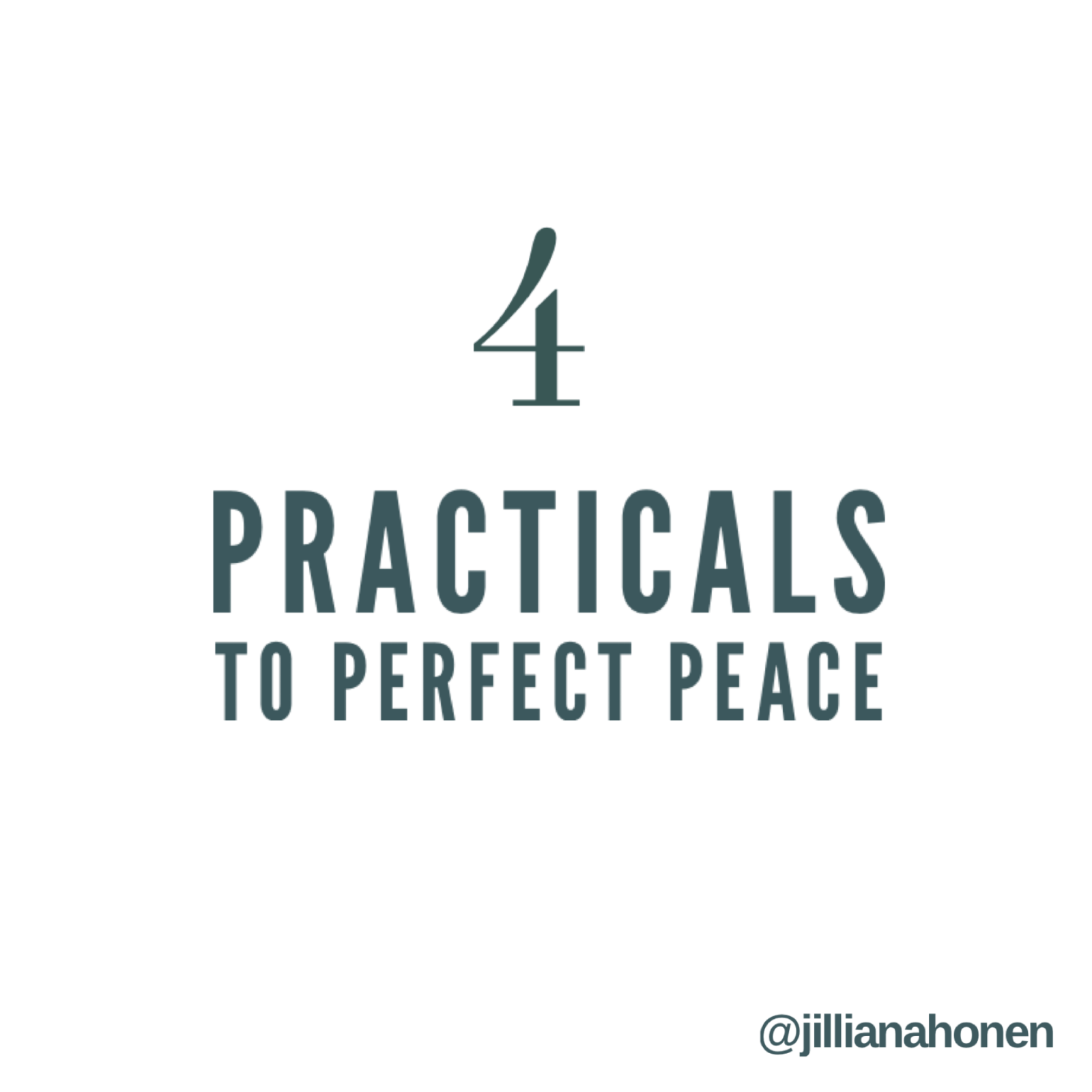 Read more about the article Accessing Perfect Peace