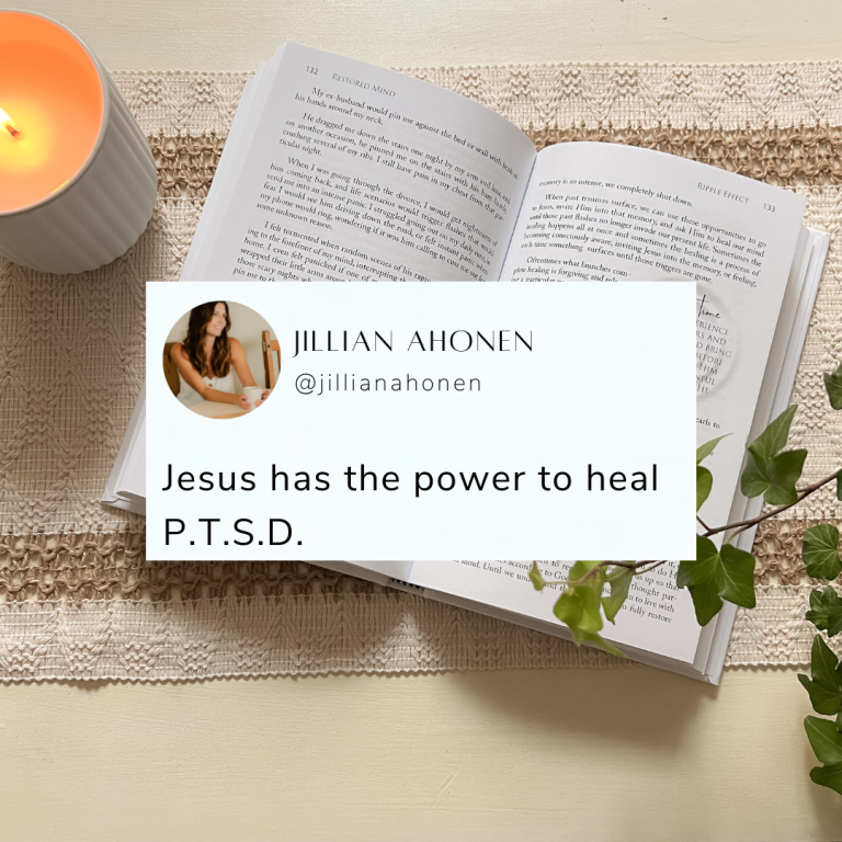 Read more about the article Jesus Can Heal P.T.S.D