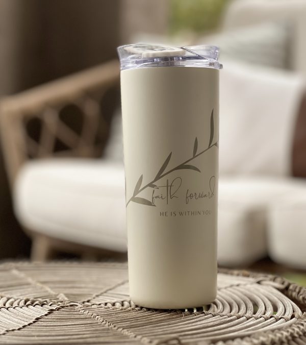 Faith Forward Hot/Cold Tumbler